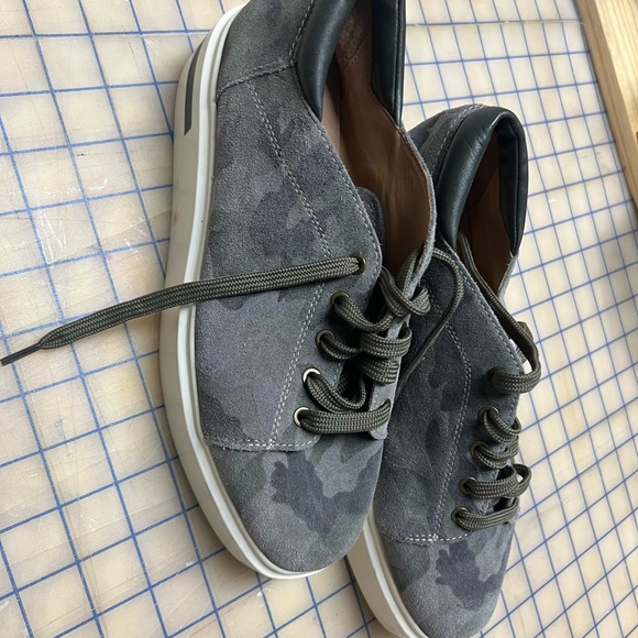 Paolo Platform Grey Camouflage Sneaker new - Picture 2 of 5